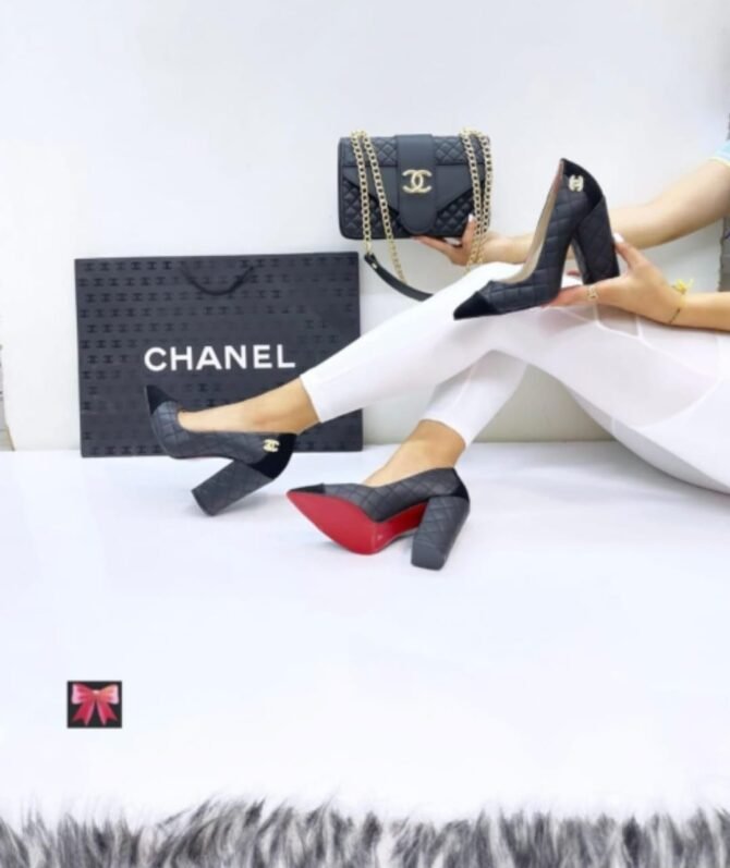 Women matching Shoes and Purse